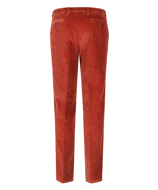 Corduroy Bradford Brede Rib | Rood