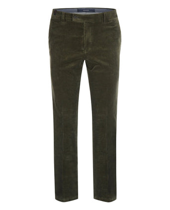 Chino Corduroy Bradford Brede Rib | Groen
