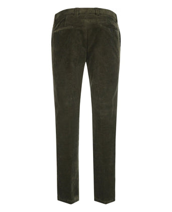 Chino Corduroy Bradford Brede Rib | Groen
