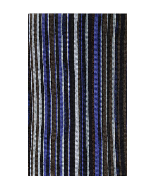 Gebreide Sjaal | Navy Blauw Multi