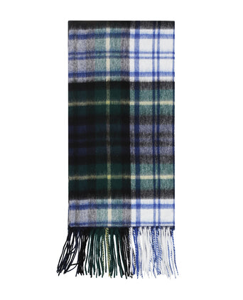 Sjaal lamswol 190x48 | Groen