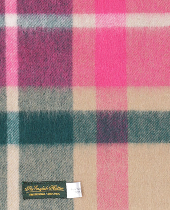 Sjaal lamswol 190x48 | Paars