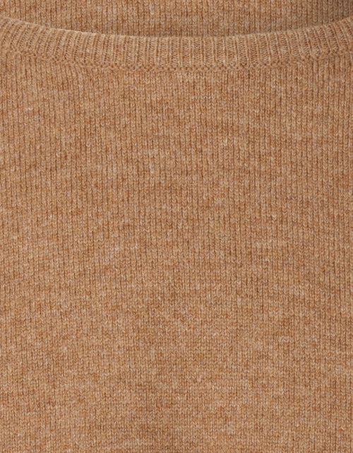 William Lockie Ronde Hals Lamswol Pullover | Driftwood