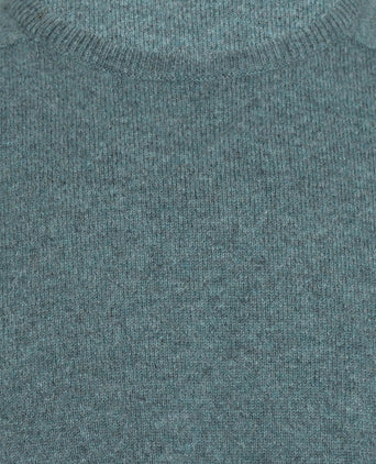 William Lockie Ronde Hals Lamswol Pullover | Caspian