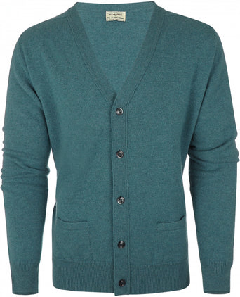 Knoop Vest Lamswol | Lovat