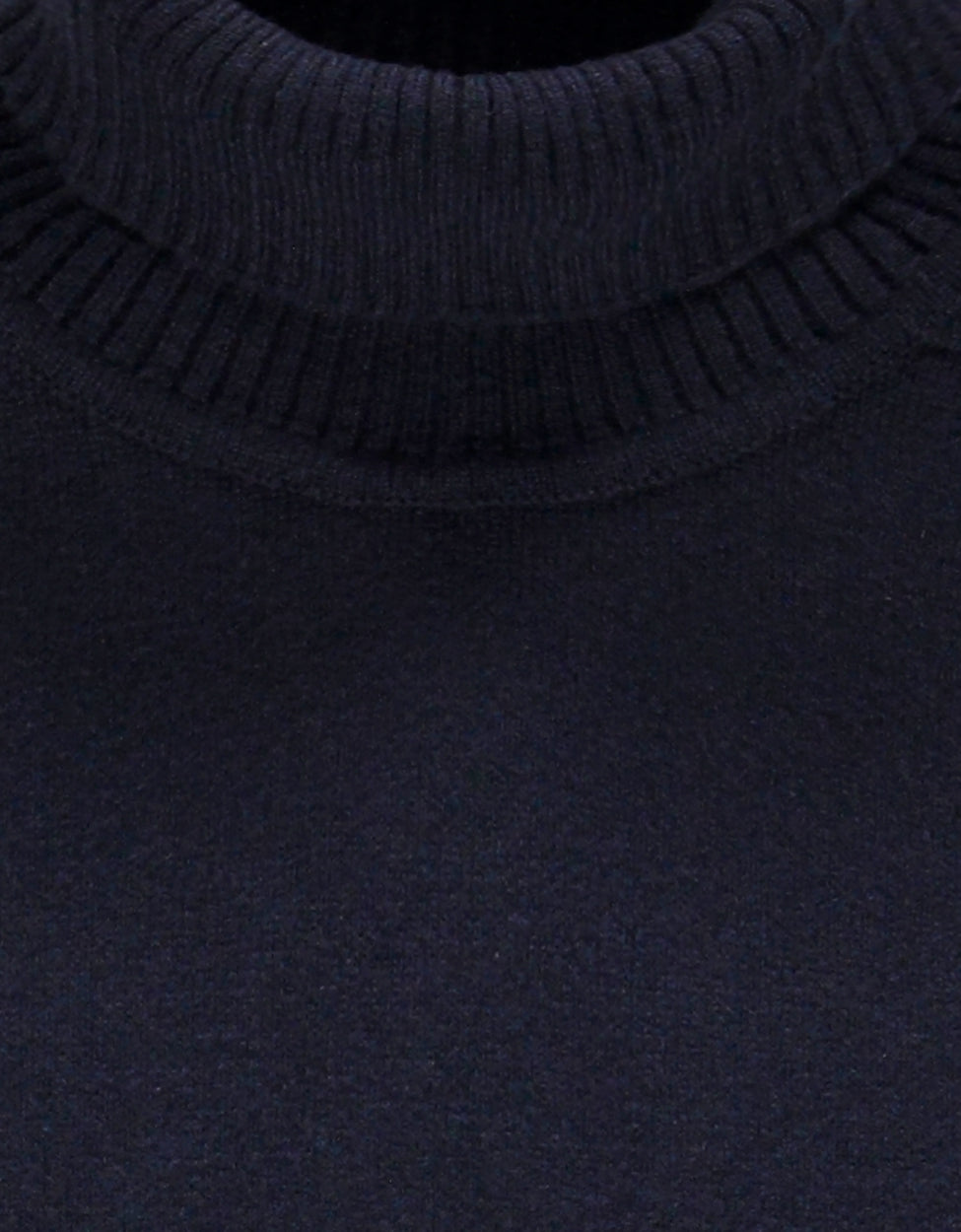 William Lockie Turtleneck Lambswool | Navy