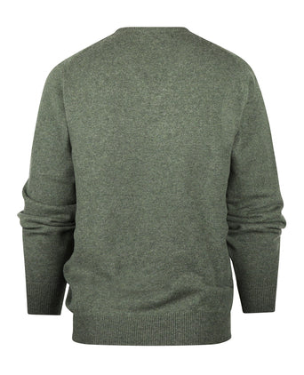 Pullover Lamswol dutch fit v-hals | Landscape