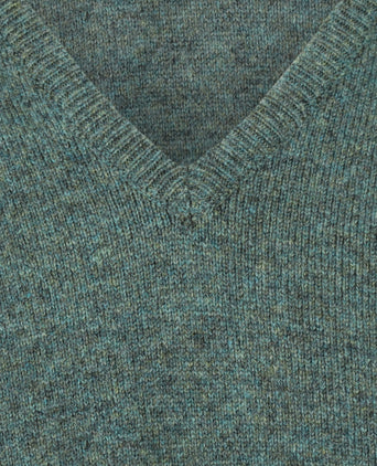 Pullover Lamswol dutch fit v-hals | Moorland