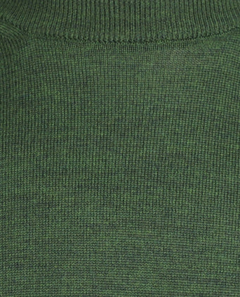 Pullover Merino wol ronde hals | Groen