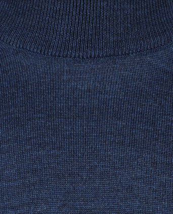 Turtle trui Merino wol | Blauw