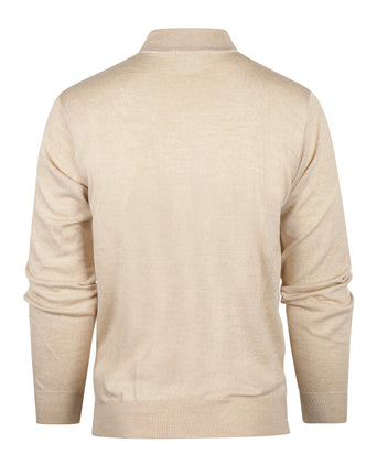 Turtle trui Merino wol | Beige