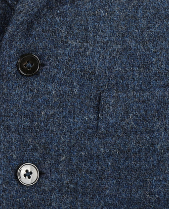 Harris Tweed Gilet | Blauw