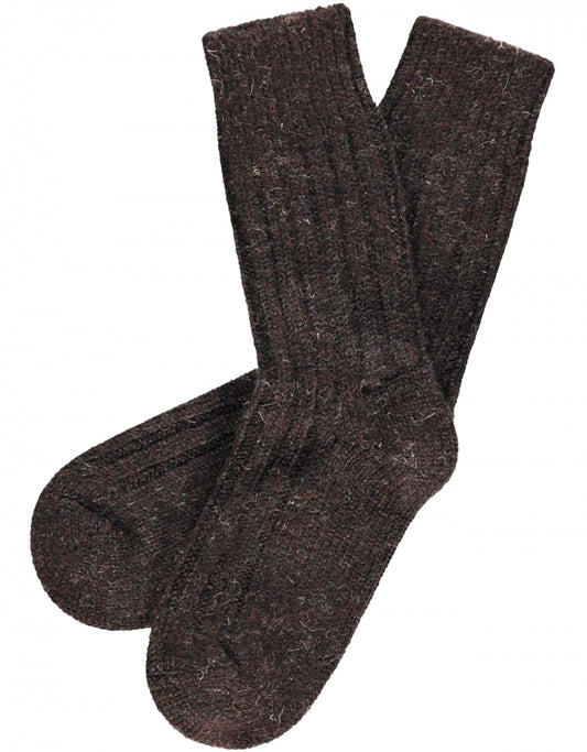 Jacobs Sheep Sock | Donkerbruin Melange