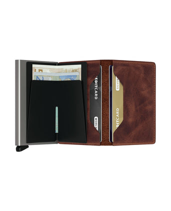 Secrid Slimwallet Pasjeshouder | Vintage Brown
