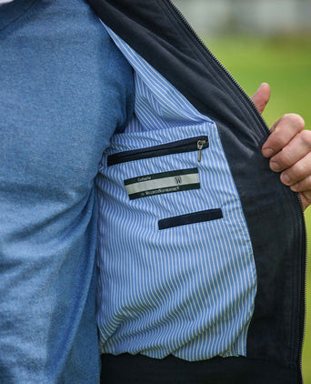 Suède Jack Winston | Denim Blauw