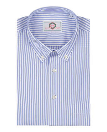Elliot Shirt Button Down Lange Mouw | Blauw
