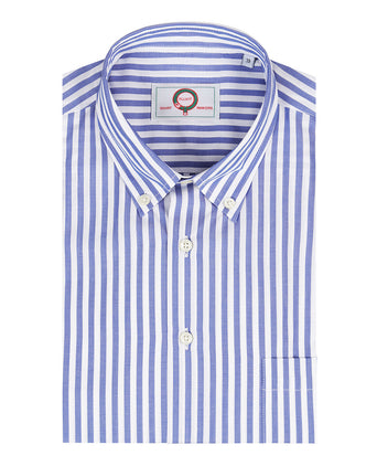 Elliot Shirt Button Down Lange Mouw | Blauw