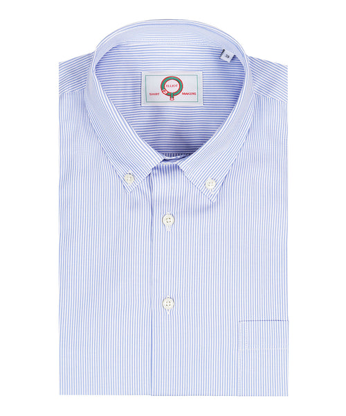 Elliot Shirt Button Down Lange Mouw | Blauw
