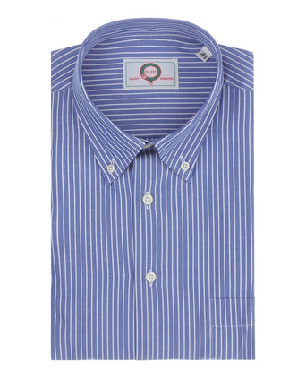 Elliot Shirt Button Down Lange Mouw | Blauw