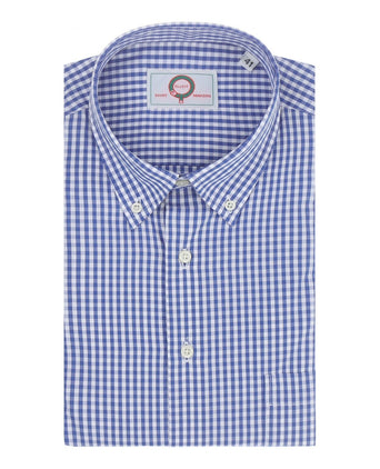 Elliot Shirt Button Down Lange Mouw | Blauw