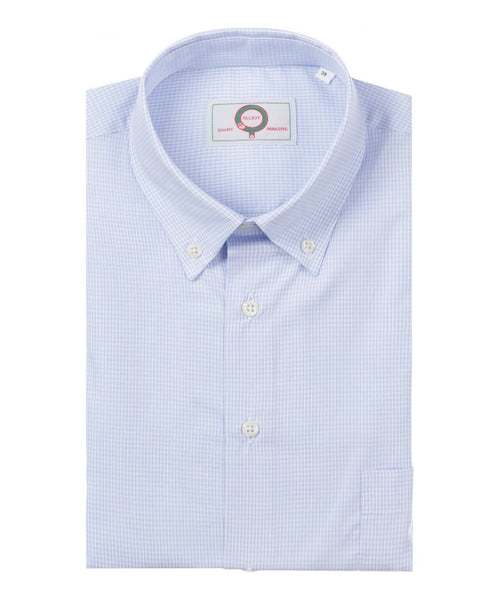 Elliot Shirt Button Down Lange Mouw | Blauw