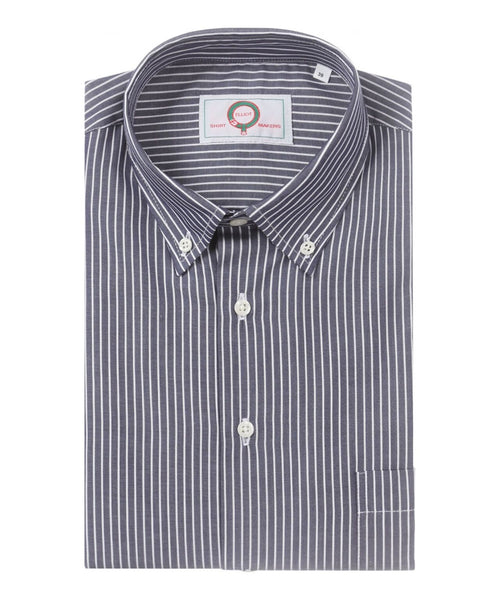 Elliot Shirt Button Down Lange Mouw | Blauw