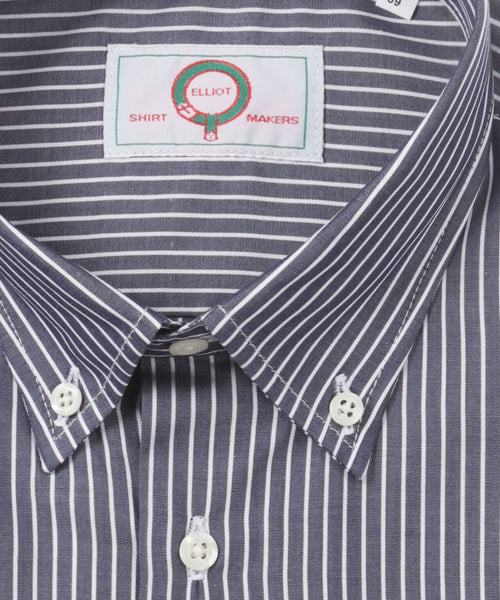 Elliot Shirt Button Down Lange Mouw | Blauw