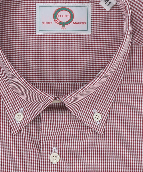 Elliot Shirt Button Down Lange Mouw | Rood