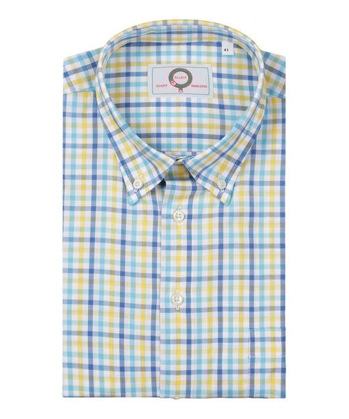 Elliot Shirt Button Down Lange Mouw | Geel