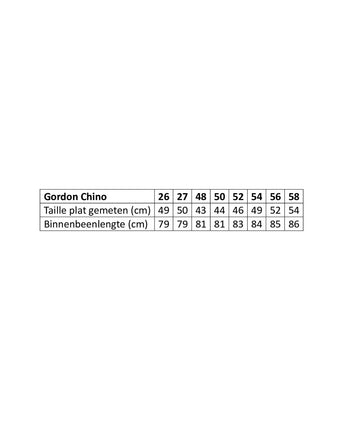 Chino Gordon Katoen | Beige