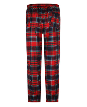 Pyjama Flanel Lounge | Rood