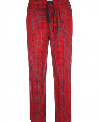 Pyjama Flanel Lounge | Rood