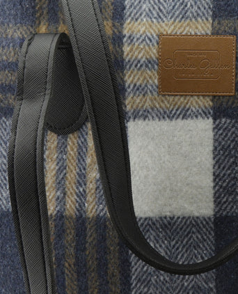 Stijlvolle Tweedlook Tas | Blauw