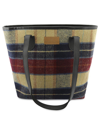 Stijlvolle Tweedlook Tas | Rood