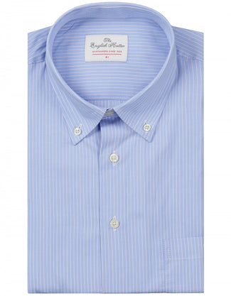 Overhemd button down | Blauw Overhemd button down | Blauw