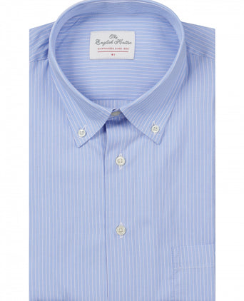 Overhemd button down | Blauw