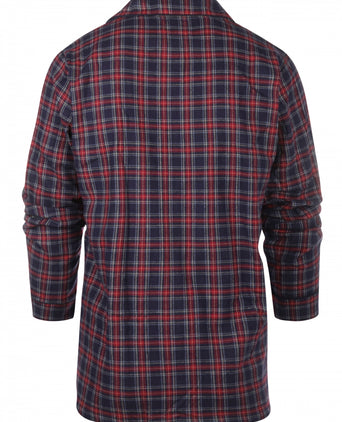 Luxe Flanellen Pyjama Set | Paars