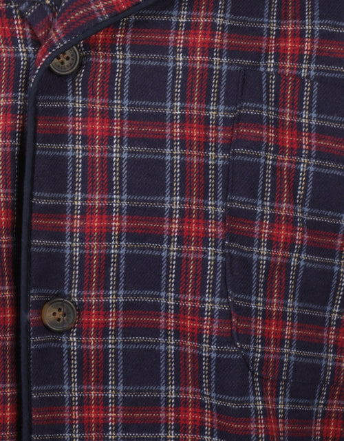 Luxe Flanellen Pyjama Set | Paars