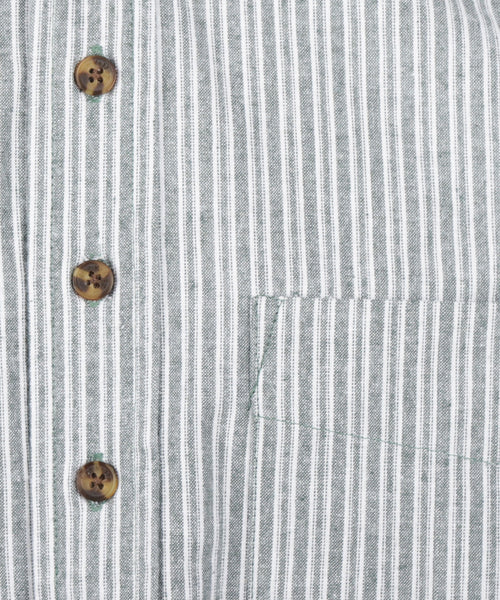 Overhemd Grandfather Shirt | Grijs