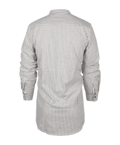 Overhemd Grandfather Shirt | Blauw