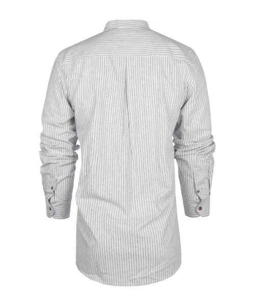 Overhemd Grandfather Shirt | Blauw