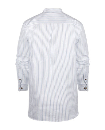 Overhemd Grandfather Shirt | Wit