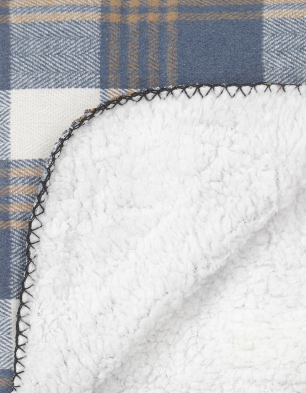 Warme Fleecedecke | Blau