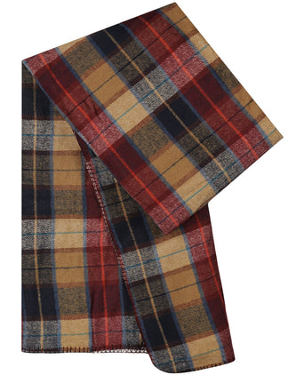 Warme fleece plaid | Rood