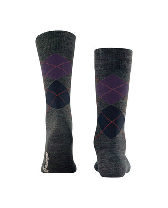 Edinburgh Melange Heren Sokken | Groen