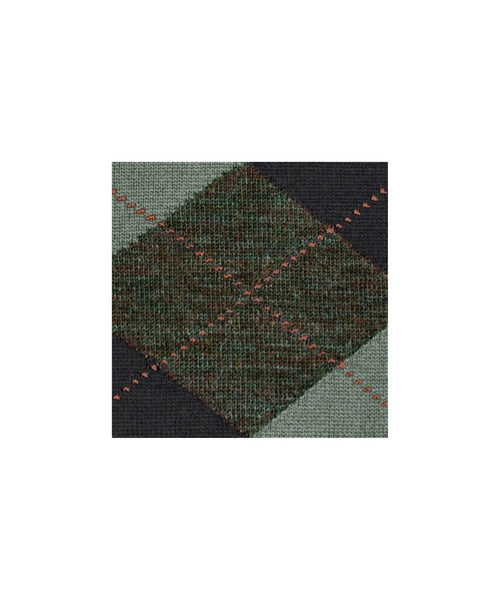 Edinburgh heren kniekousen | Groen