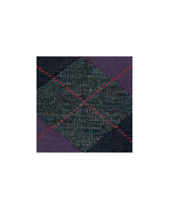 Edinburgh heren kniekousen | Groen