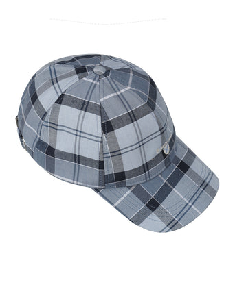 Barbour Tartan Sports Cap | Blauw