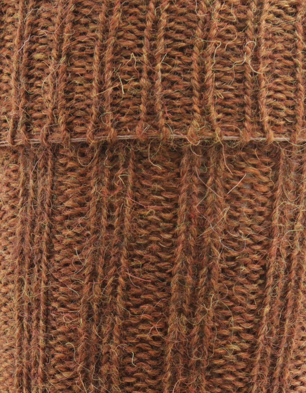 Tweed-Kniestrümpfe für Herren | Braun
