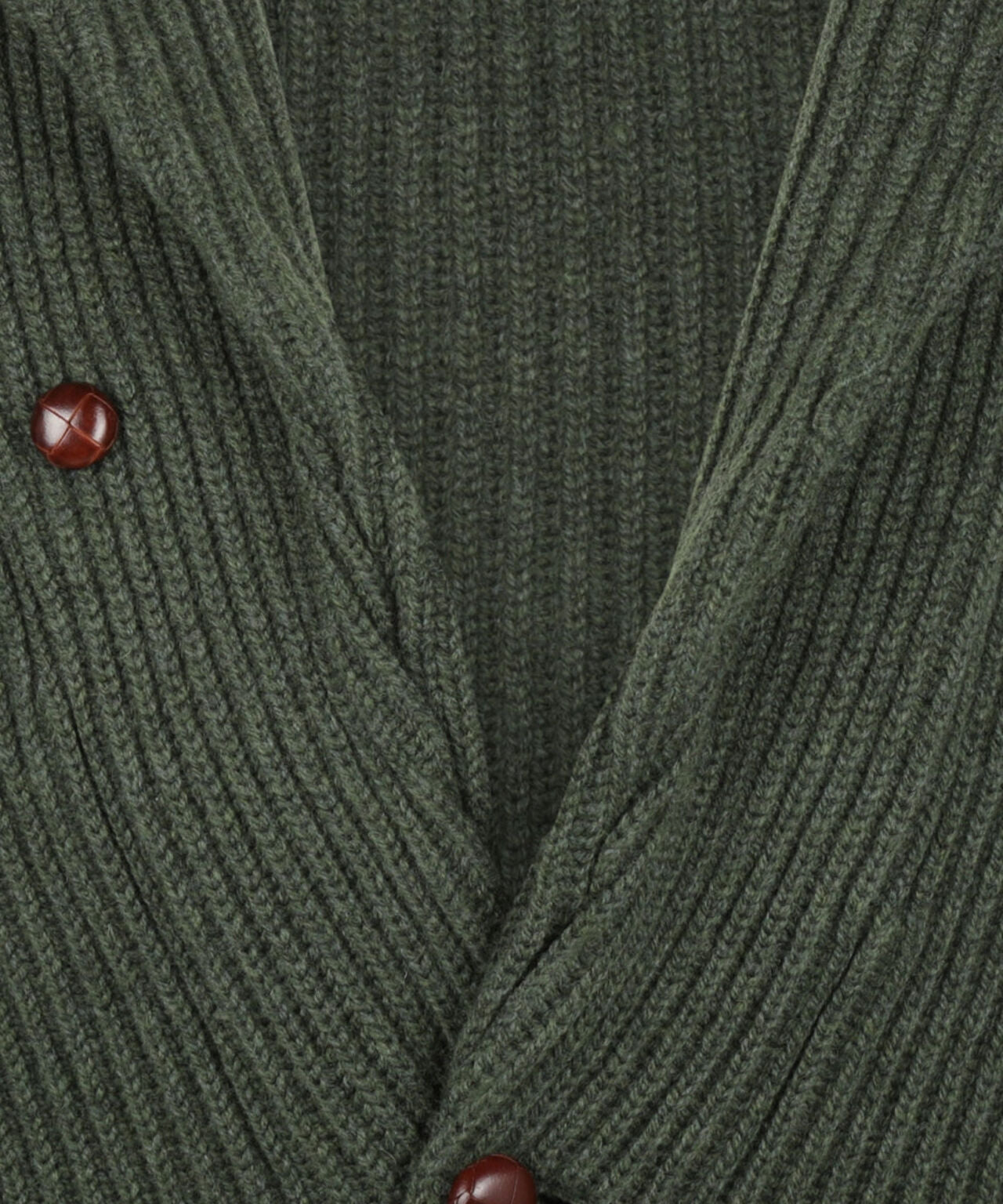 William Lockie Cardigan mit Knopfleiste und Schalkragen | Rosemary